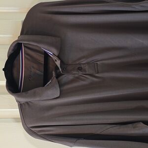 CHAMPION BRAND MENS BIG AND TALL BROWN SHORT SLEEVE POLO SHIRT SIZE 3XL